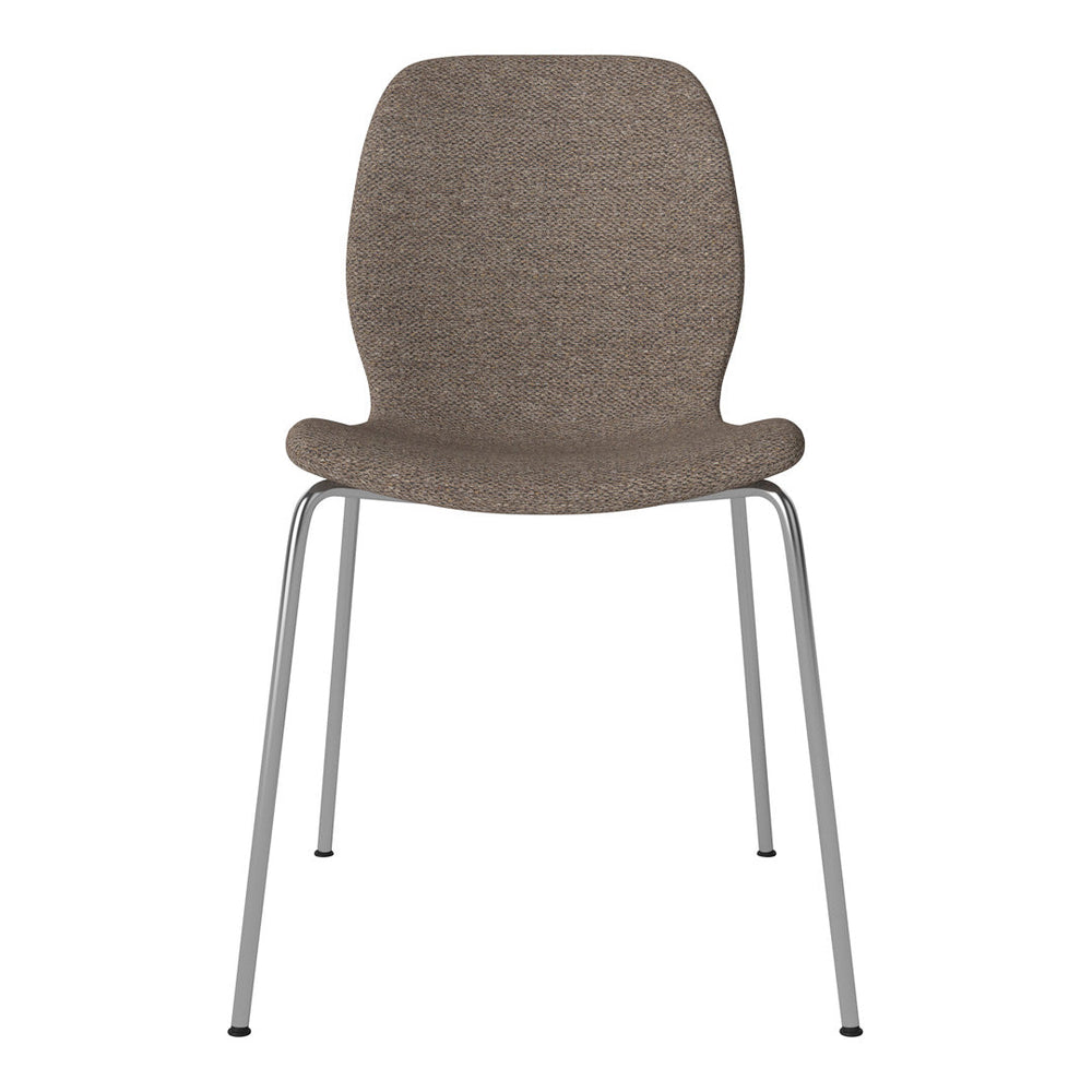 Seed Dining Chair - Upholstered - Chrome Base – Danish Design Store