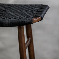 Freja Bar Stool - Paper Cord Seat