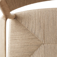 Arv Dining Armchair - Paper Cord Seat