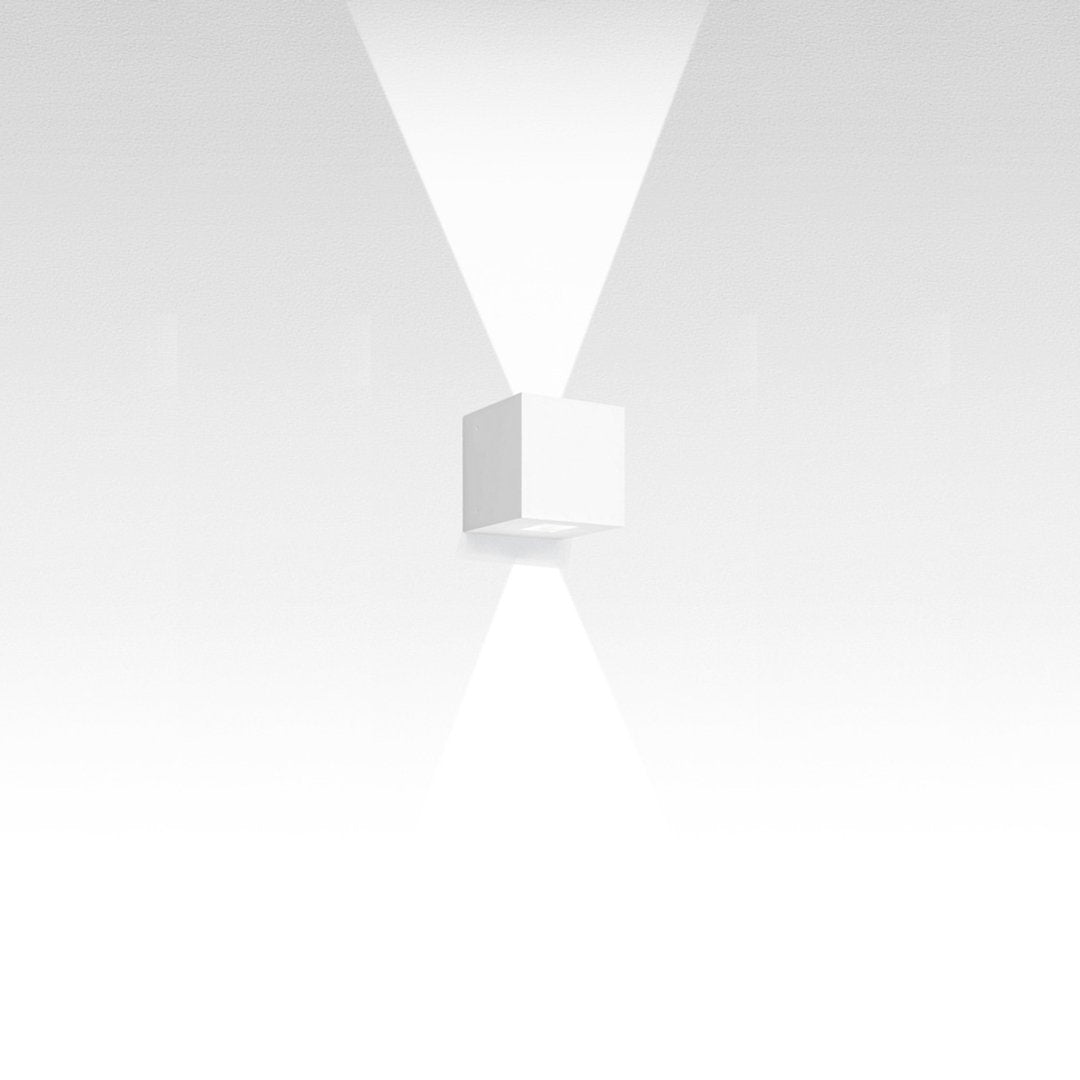 Crisp white cube with soft gradient lighting, featuring smooth, matte texture and clean lines. Ideal for modern decor.