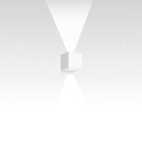 Crisp white cube with soft gradient lighting, featuring smooth, matte texture and clean lines. Ideal for modern decor.