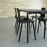 Tube Wood Folding Table