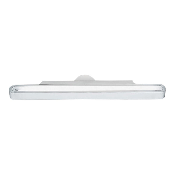 Sleek chrome finish with a minimalist design; subtle reflective surface and clean lines for modern decor.