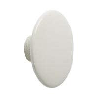White oval ceramic knob with a smooth finish, perfect for modern or minimalist designs.