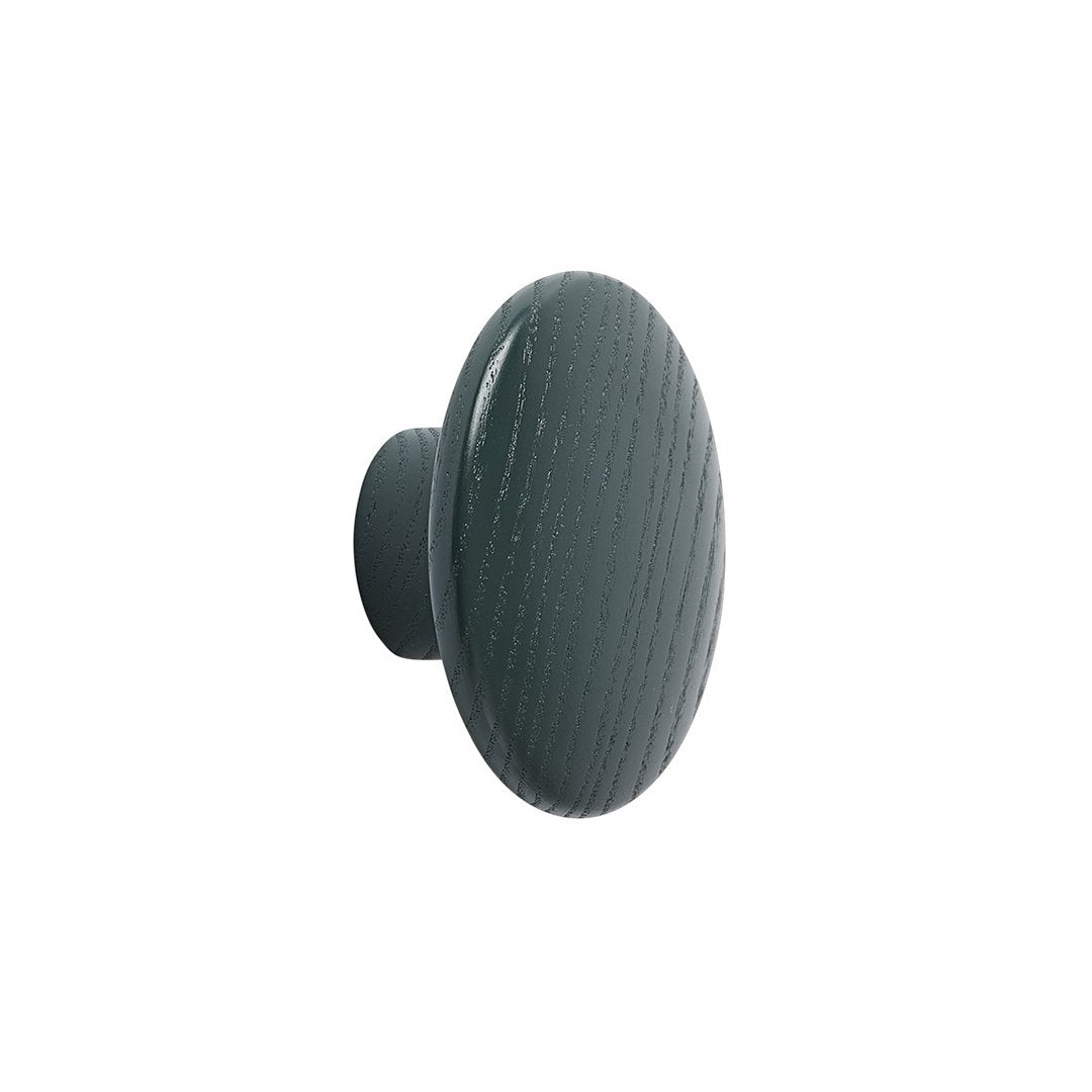Dark green oval knob with a textured finish, adding a modern touch to home decor. Ideal for cabinets and drawers.