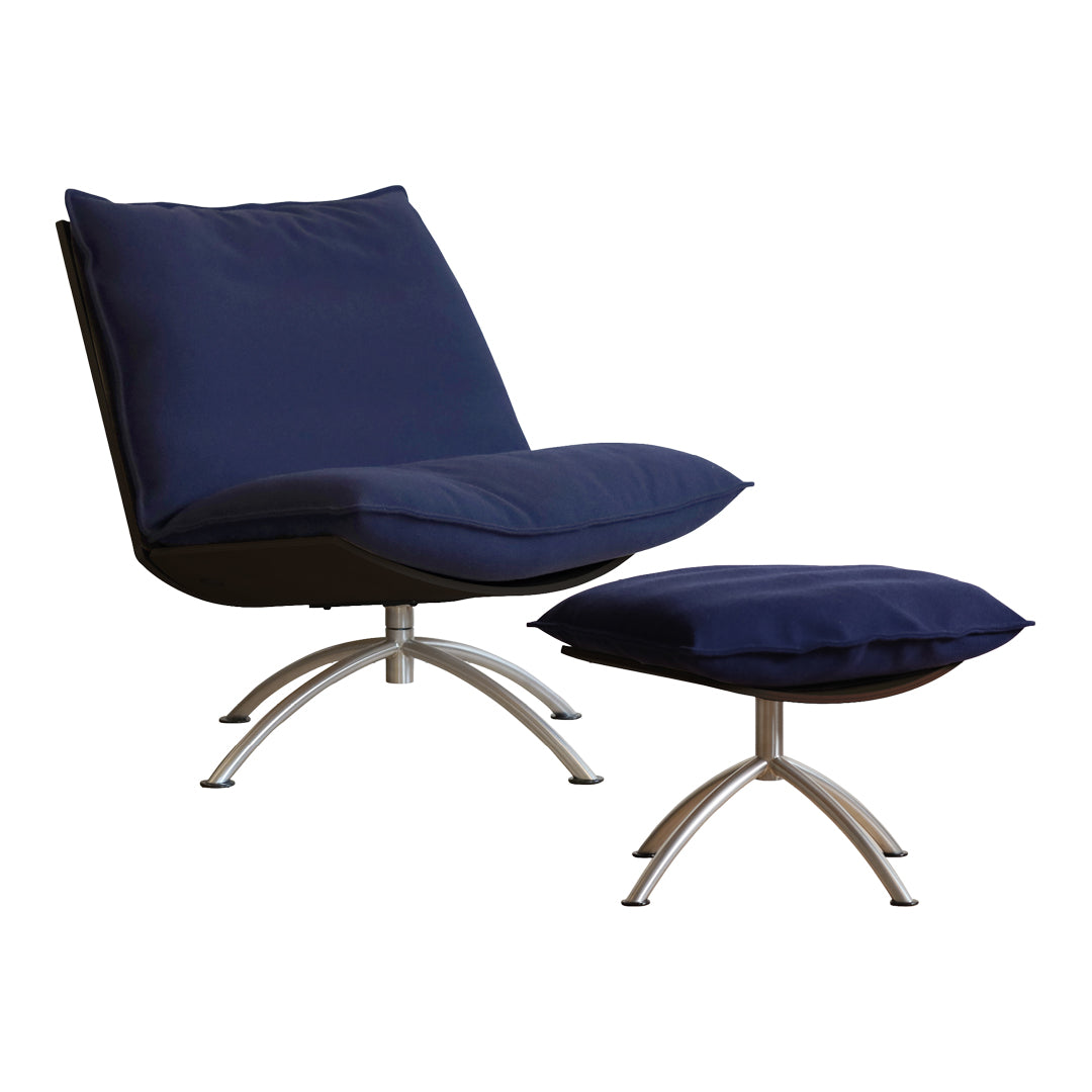 Primetime Lounge Chair w/ Footstool – Danish Design Store