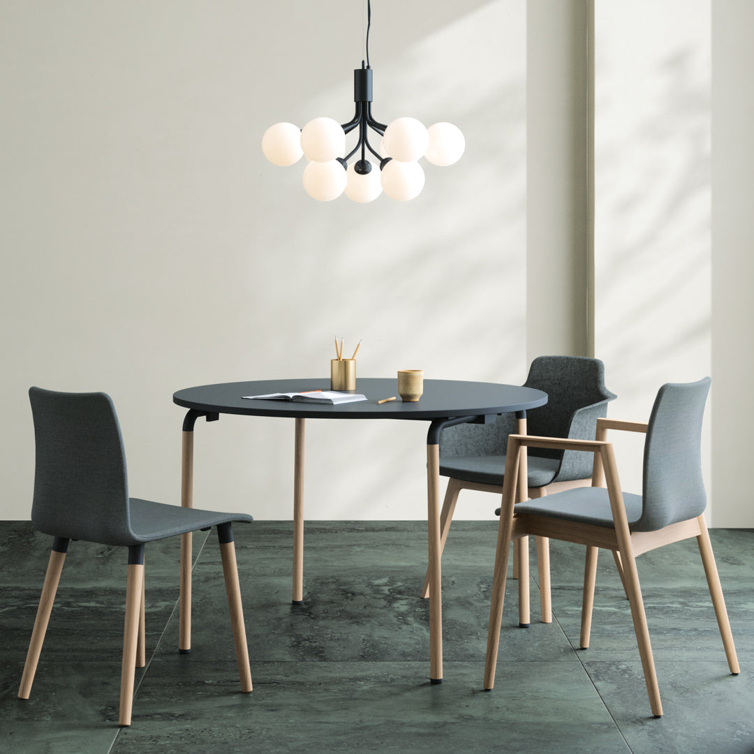 Tube Wood Folding Table