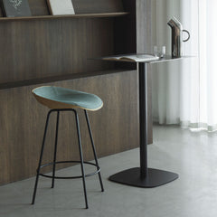 Mat Counter Stool - Front Upholstered