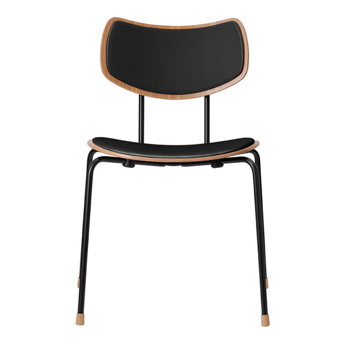 VLA26P Vega Side Chair - Front Upholstered - Stackable