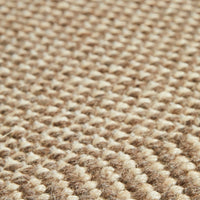 Beige and brown woven rug texture with a subtle, patterned design for a natural look.