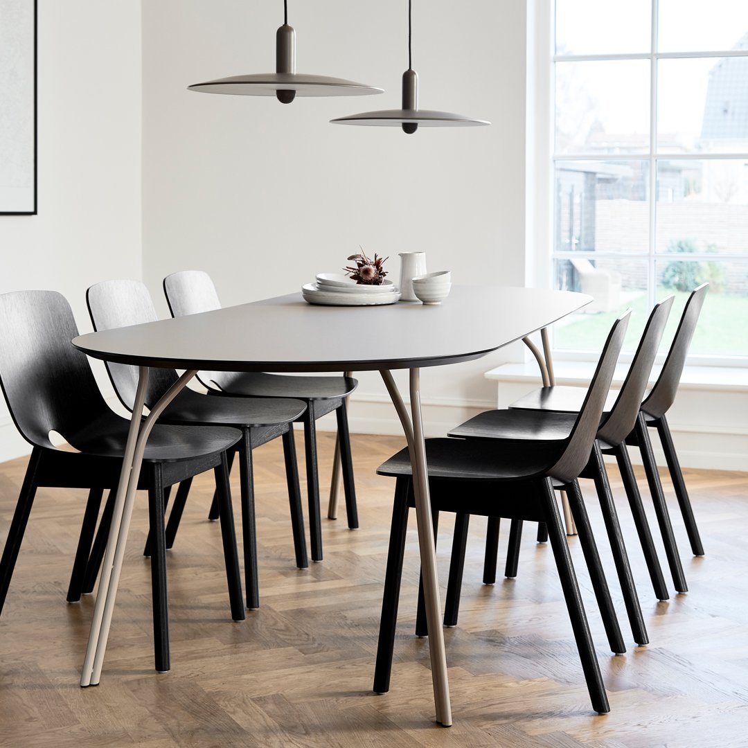 Woud Tree Dining Table Oval by Elizabeth Hertzfeld Danish Design Store