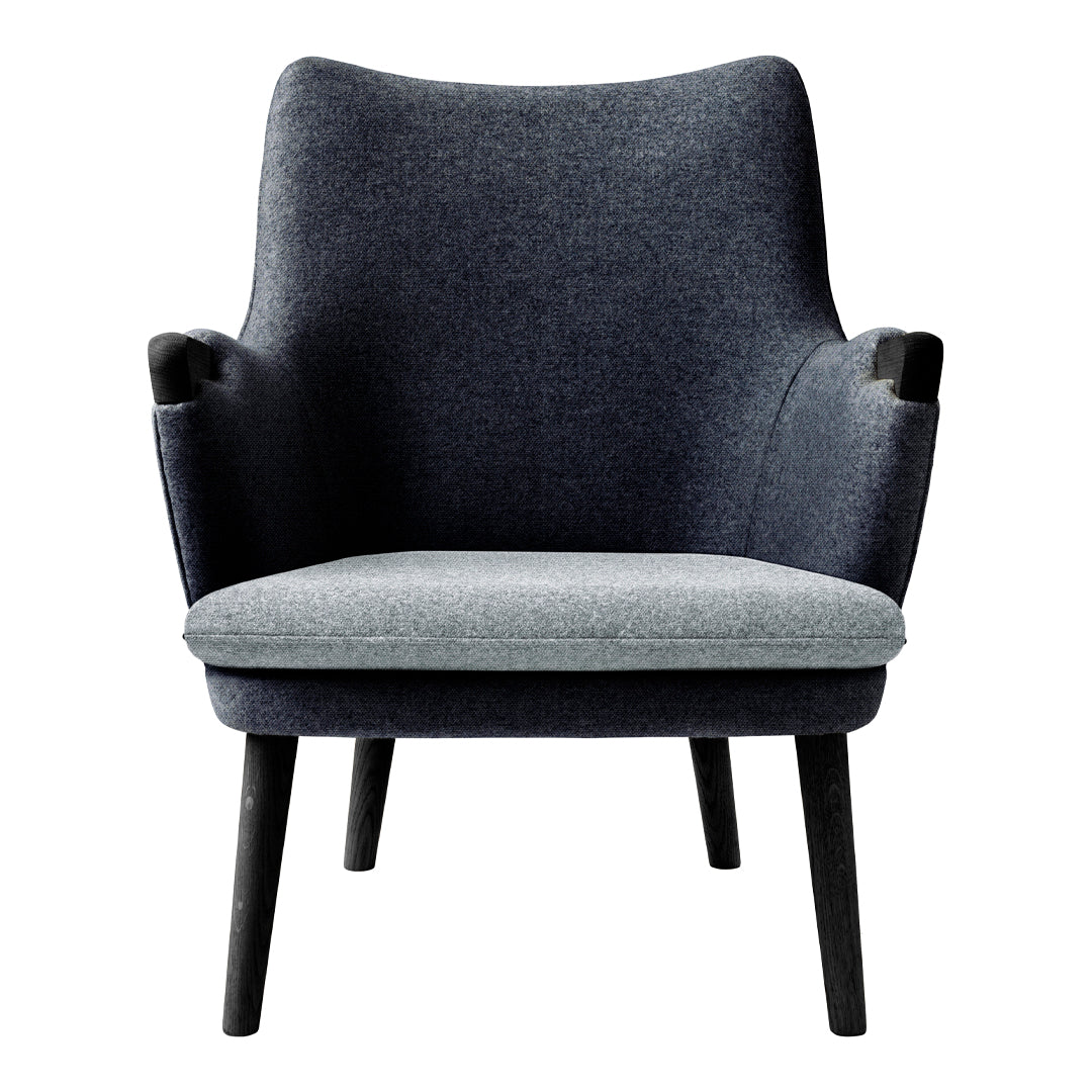 CH71 Lounge Chair Black Frame
