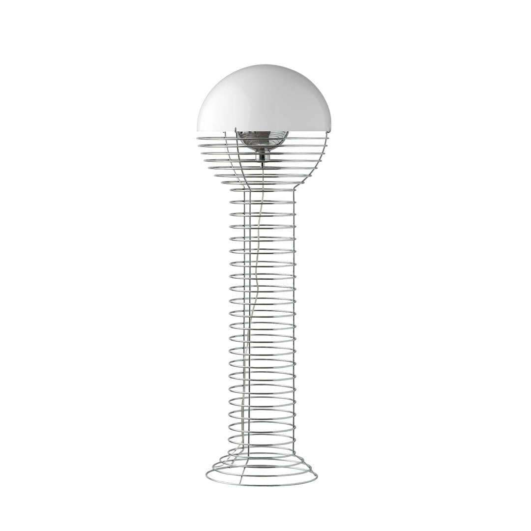Verpan Wire Floor Lamp Chrome VER 104135