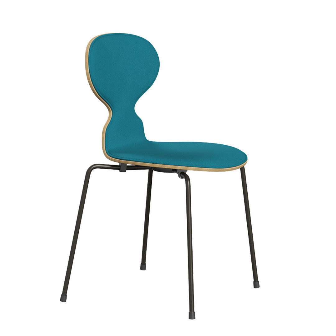 Ant Chair 3101 - Clear Lacquered - Front Upholstered – Danish