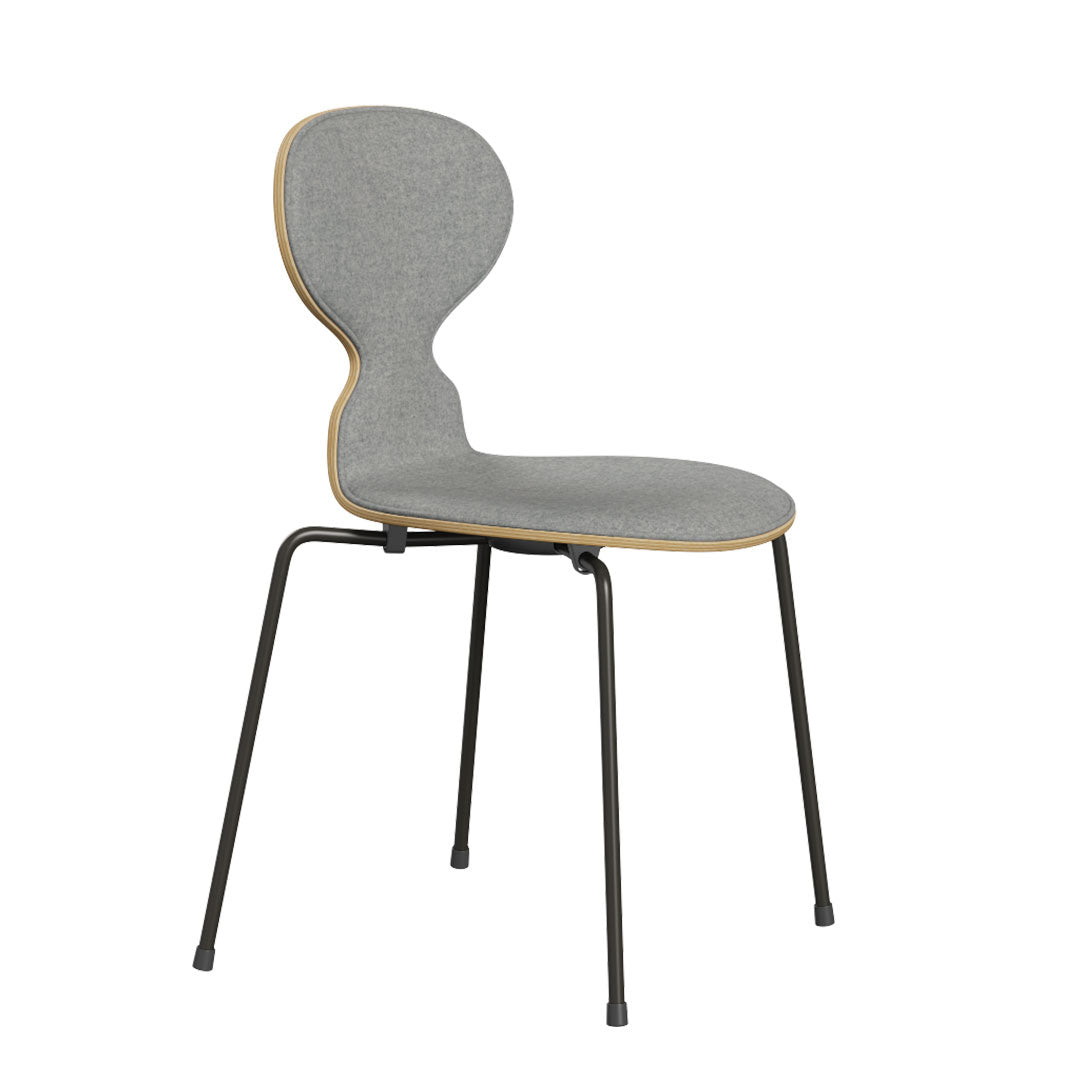Ant Chair 3101 - Clear Lacquered - Front Upholstered – Danish