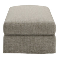 Neutral beige upholstery with a textured weave pattern, perfect for elegant home décor.