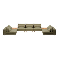 Atelier Pre-configured Sectional Sofa - 4-Leg - Setup 3