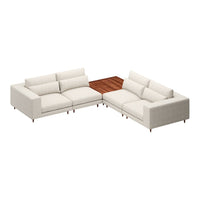 Atelier Pre-configured Sectional Sofa - 4-Leg - Setup 5