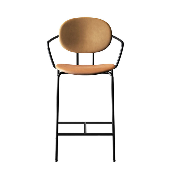 Piet Hein Counter Chair w/ Armrest - Upholstered