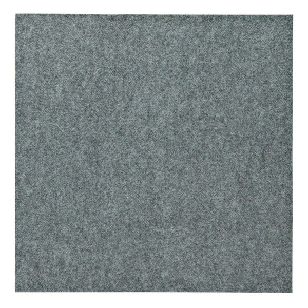 Gray felt fabric with a soft texture, showcasing a subtle, uniform pattern perfect for various projects.