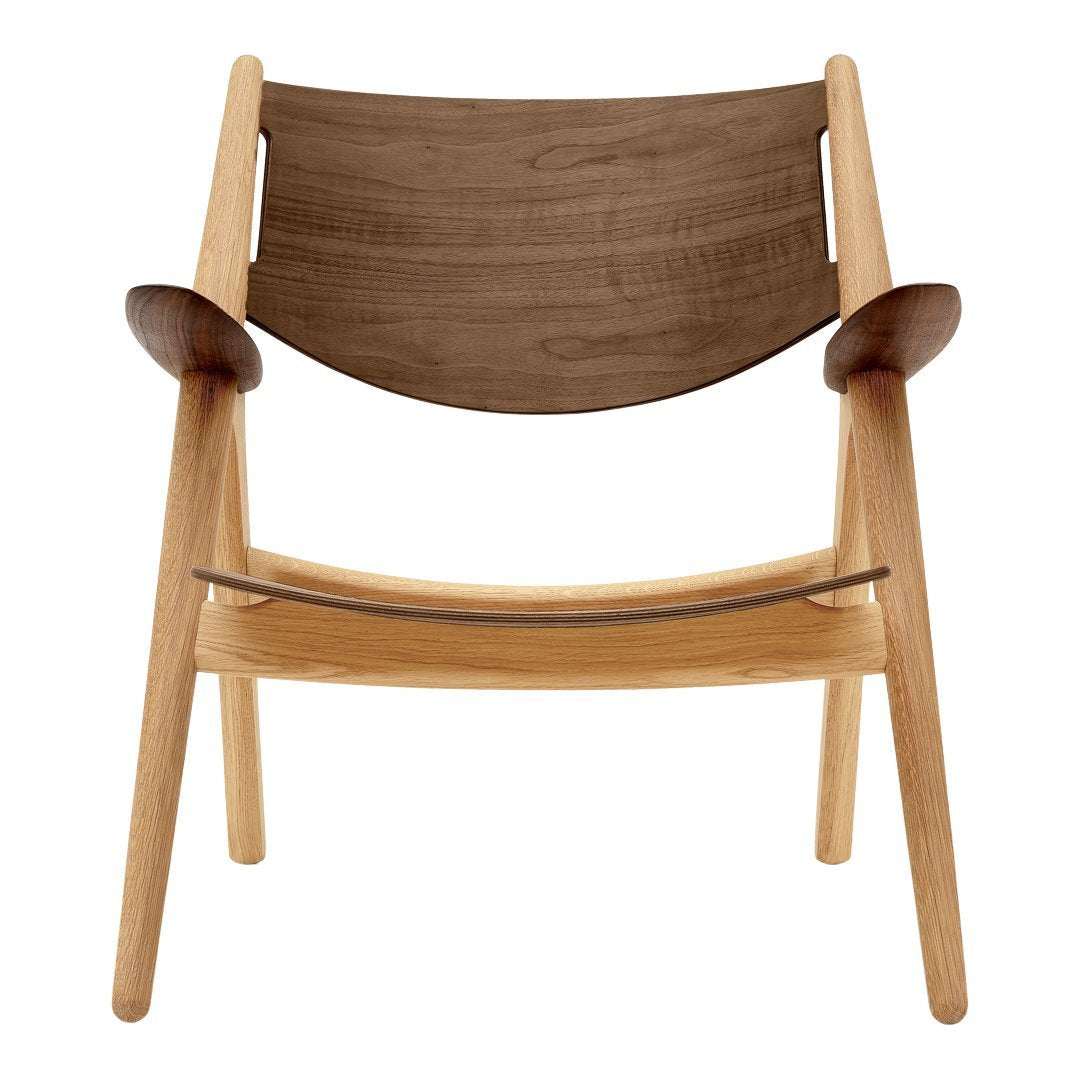 CH28T Sawhorse Lounge Chair - All Wood
