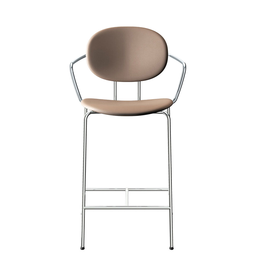 Piet Hein Counter Chair w/ Armrest - Upholstered