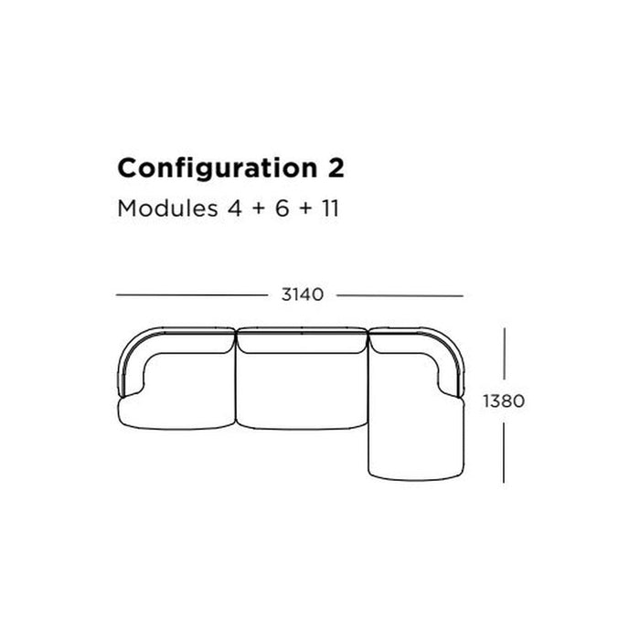 "Modern sectional sofa design in neutral tones with sleek lines, perfect for contemporary interiors."