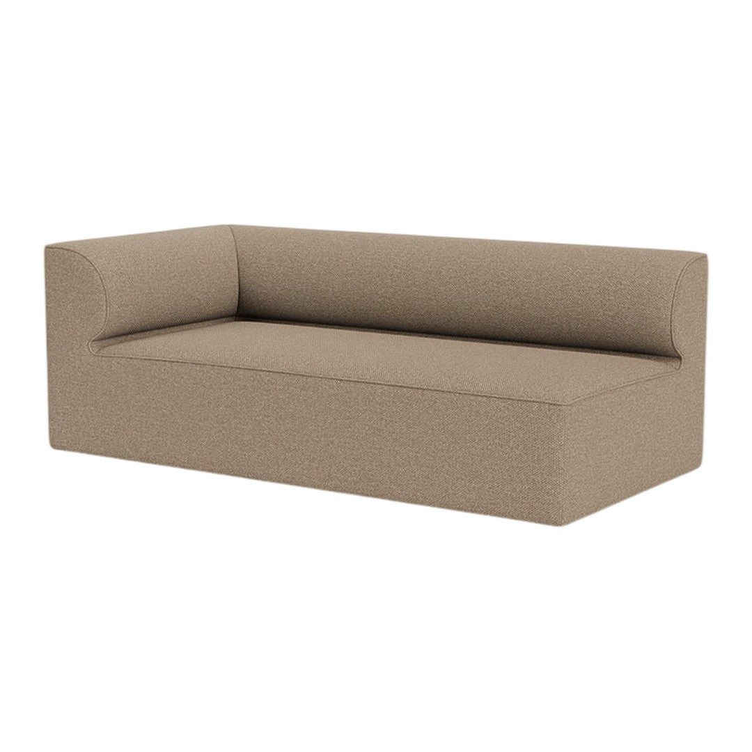 Olive green modern sofa with a sleek, minimalist design and plush fabric. Perfect for contemporary living spaces.