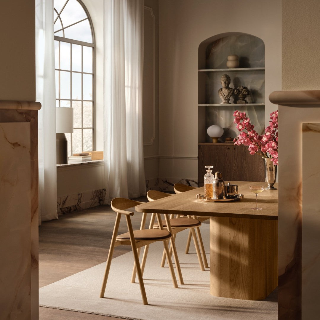 Eida Rectangular Wood Dining Table