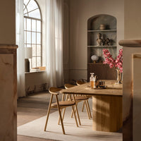 Eida Rectangular Wood Dining Table