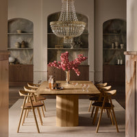 Eida Rectangular Wood Dining Table