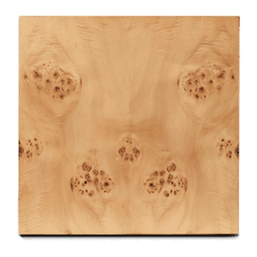 Burl Cube Side Table