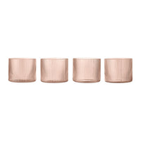 Ripple Low Glass - Set of 4