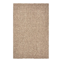Beige textured rug with a natural, woven pattern perfect for a warm, inviting space.