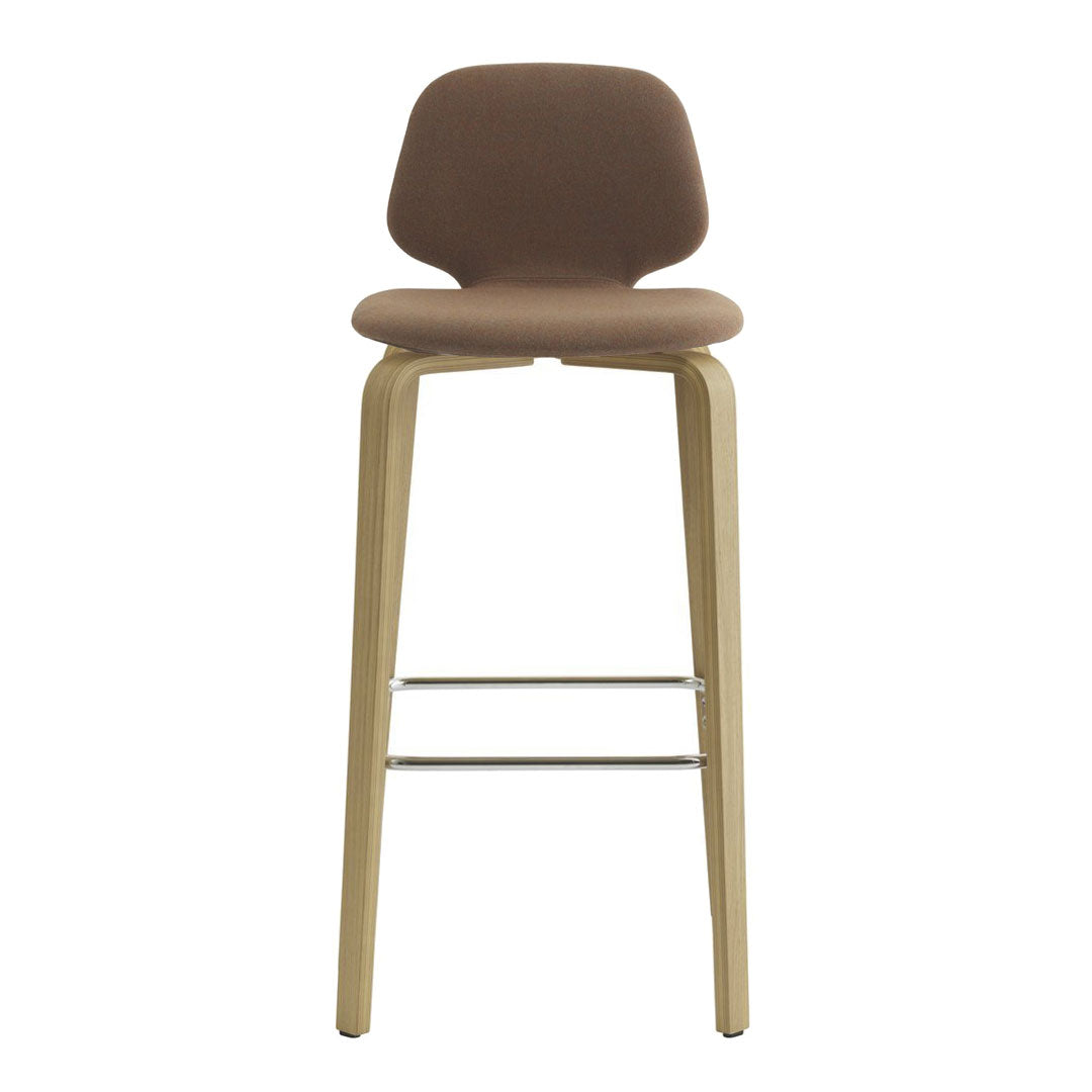My Chair Counter/Bar Stool - Wood Base - Fully Upholstered