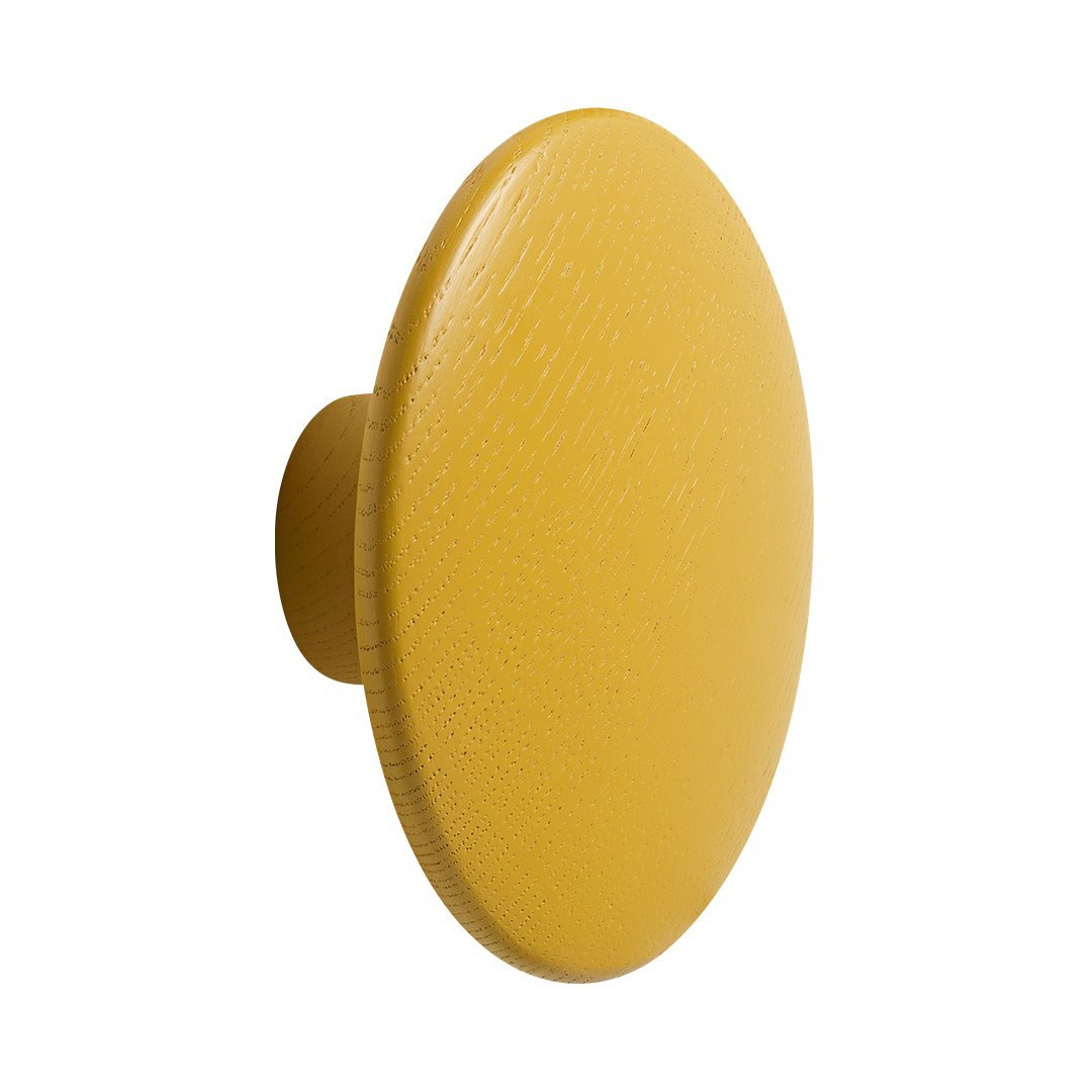 Yellow oval knob with a textured finish, perfect for adding a pop of color to your furniture or decor.