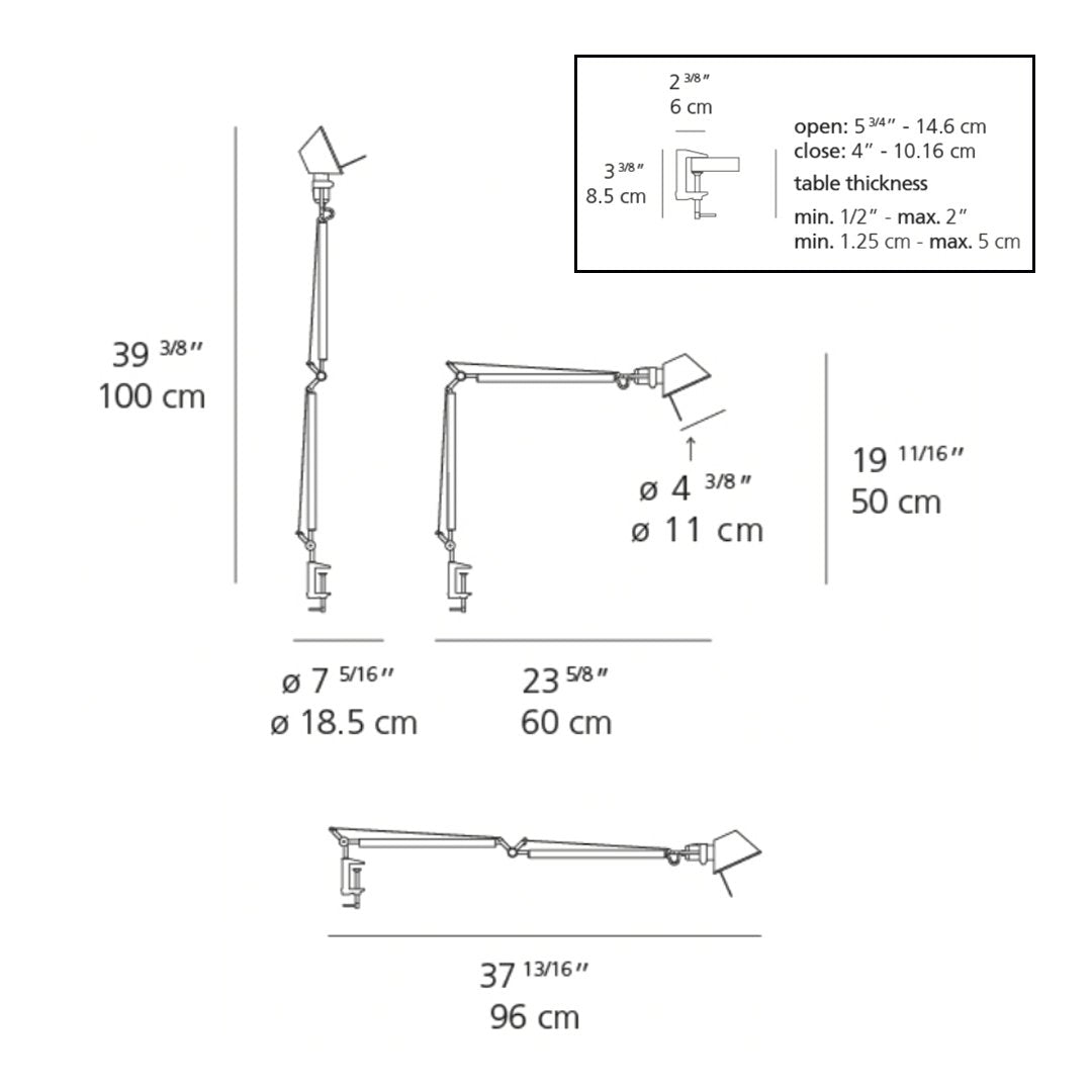Adjustable lamp design in sleek silver finish with minimalistic lines, ideal for modern living spaces.