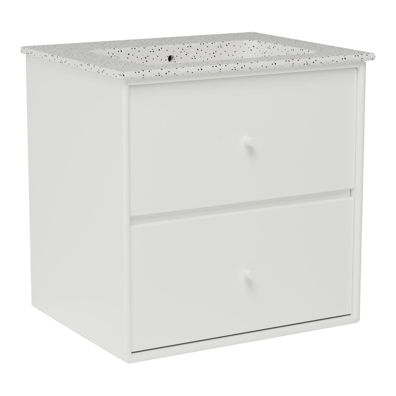 Flow Bathroom Vanity w/ Basin - Wall Mounted