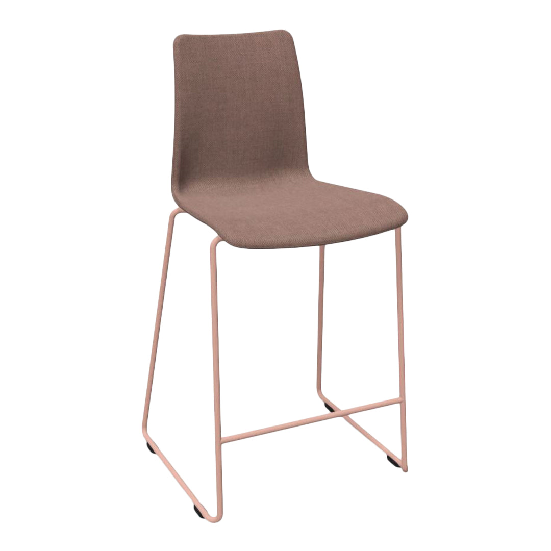 MOOD Low Counter Chair - Fully Upholstered - Stackable