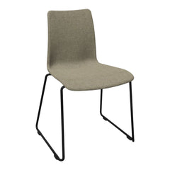 MOOD Side Chair - Fully Upholstered - Sled (Tube) Base - Stackable