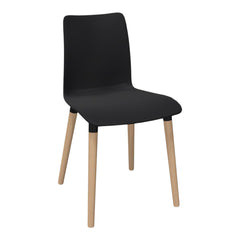 MOOD Side Chair - Wood Legs