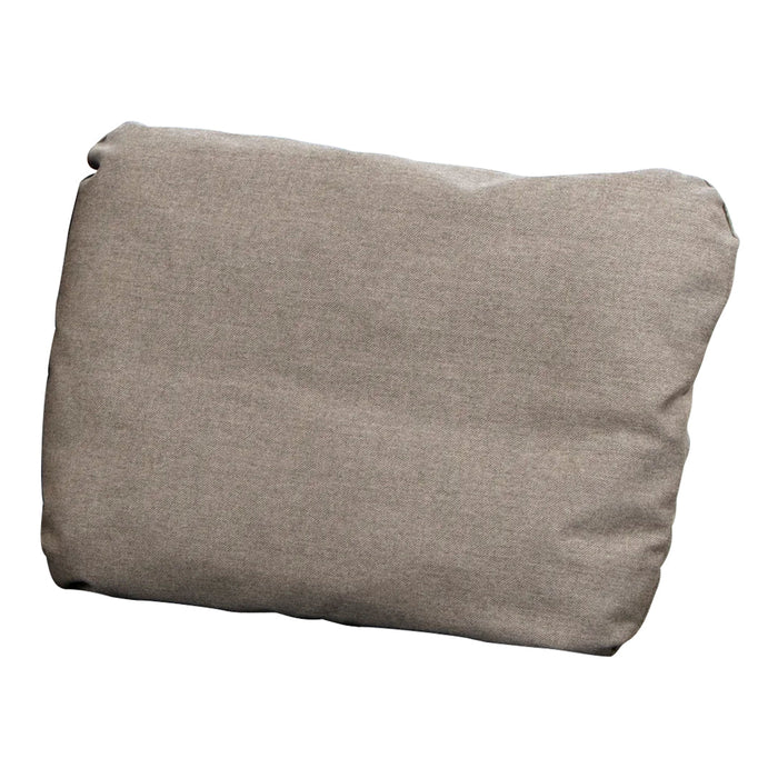 Gray textured cushion with a neutral tone, perfect for modern home decor. Simple and versatile style.