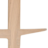 Light oak wood grain with smooth, natural finish and minimalistic modern design.