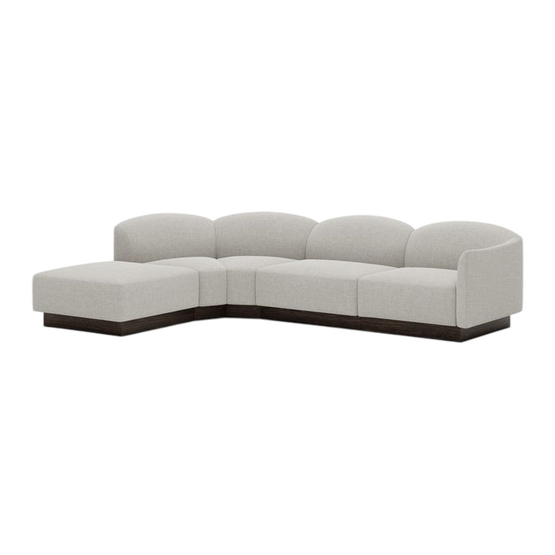 Shore Lounge Modular Sofa - Curved Corner, Configurations 6-7