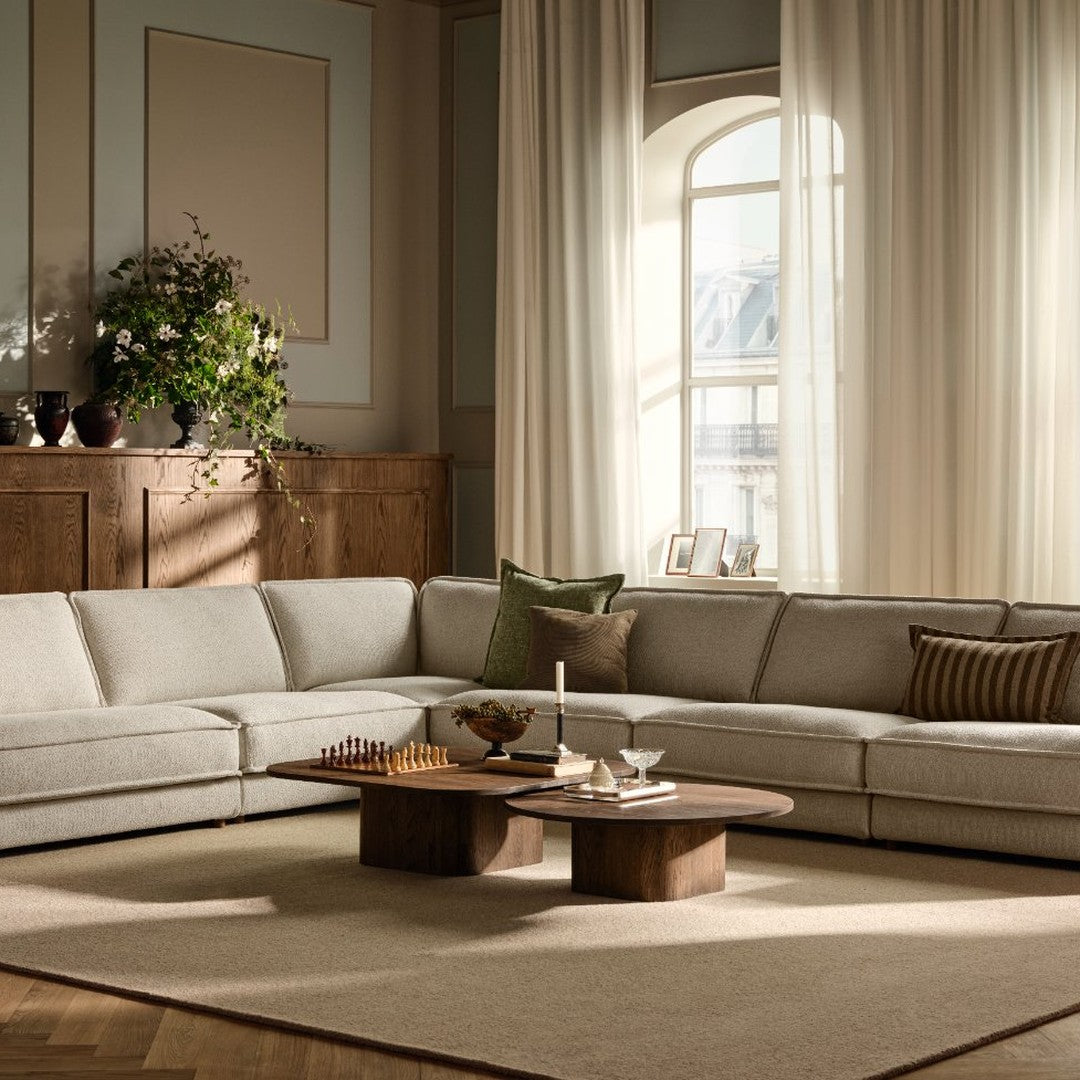 Eida Round Wood Coffee Table