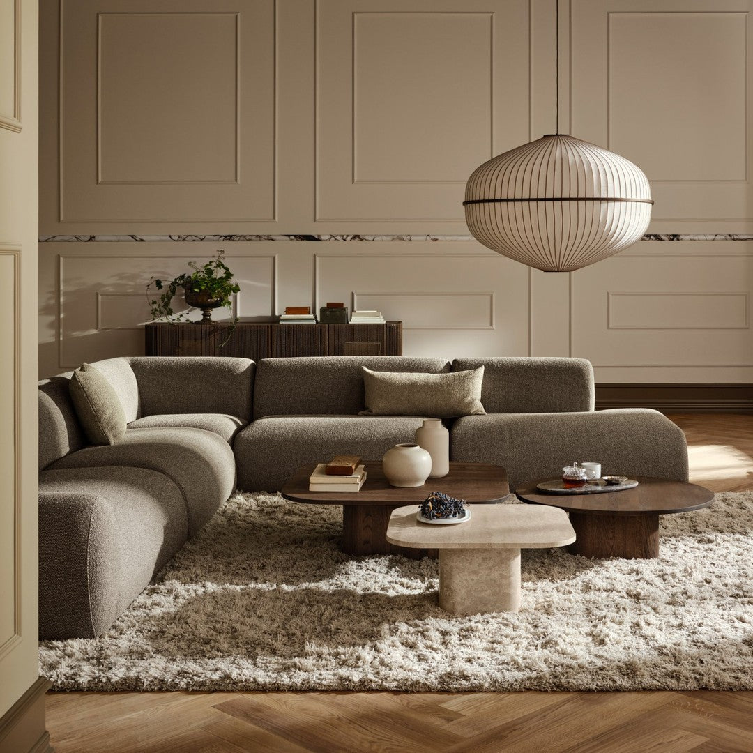 Eida Round Wood Coffee Table