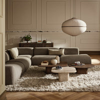 Eida Round Wood Coffee Table