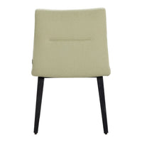 Ori Low Back Side Chair - Wood Base
