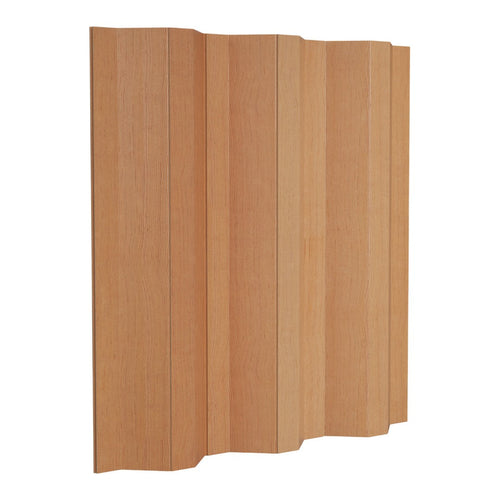 Natural wood panel with a light oak finish and smooth vertical grain pattern. Ideal for modern interior design.