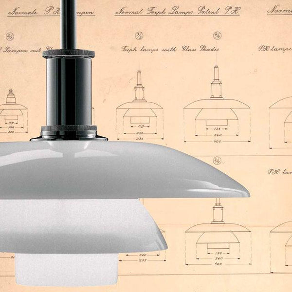 Modern pendant lamp in sleek black and matte gray, featuring a unique curved design and textured white glass shade.